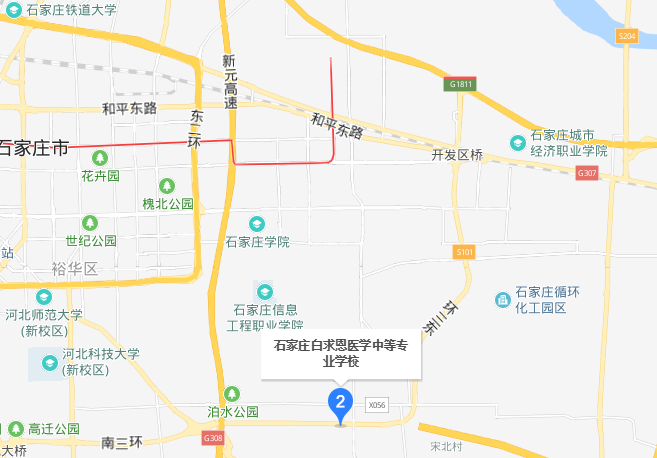 石家莊白求恩醫(yī)學院校址在哪