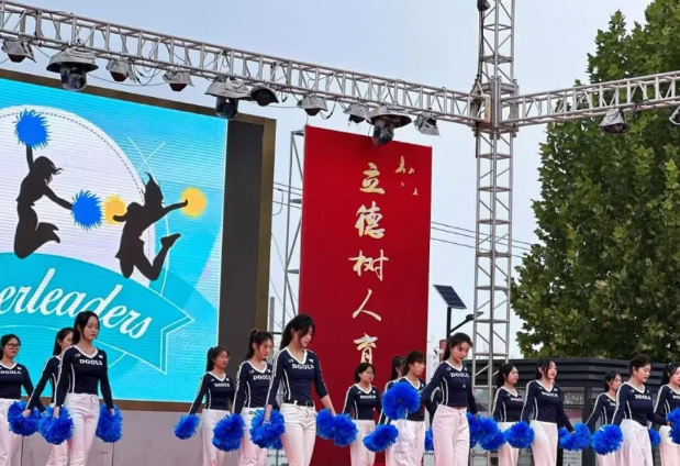 激揚(yáng)天使魅力 展現(xiàn)健康活力—石家莊天使護(hù)士學(xué)校健美操比賽